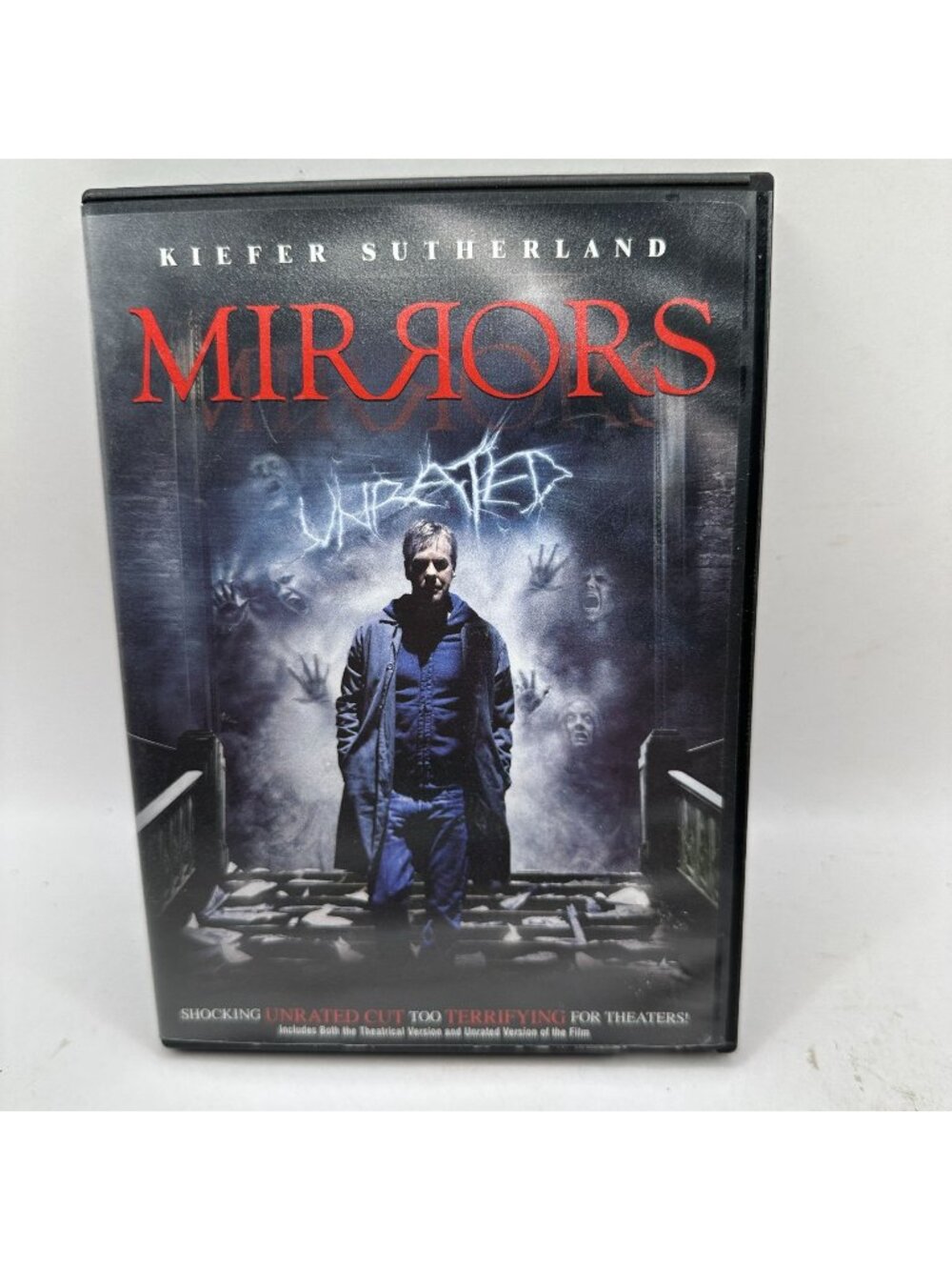 Mirrors Unrated DVD Kiefer Sutherland 2008 Horror Movie Twentieth Century Fox Wi